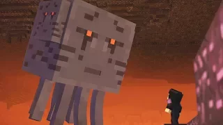 Minecraft Story Mode Season 2 Episode 3 Super Ghast Boss Fight