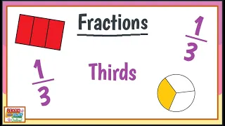 Fractions for Kids: Thirds