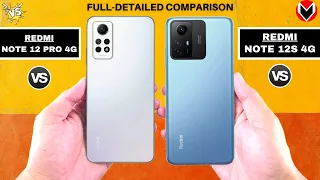 Redmi Note 12 Pro 4G Vs Redmi Note 12S 4G  @techcollar