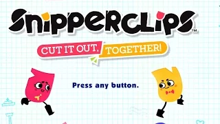 (ORIGINAL) SNIPPERCLIPS ~ FULL GAME COMPLETE WALKTHROUGH GAMEPLAY ~ SINGLE PLAYER ~ NO COMMENTARY