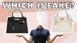 AN EDUCATED ROAST 🔥How to spot a FAKE VS REAL HERMES DESIGNER HANDBAGS (Do You Know the Difference?)