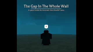 Pilgrammed | How to get to ''The Gap In The Whole Wall" (secret place)