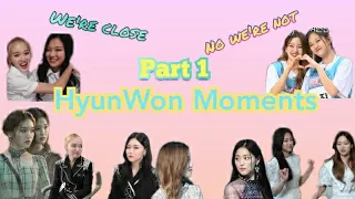 LOONA /이달의소녀 HyunWon (Hyunjin & Gowon) MOMENTS to clarify the co-worker allegations I