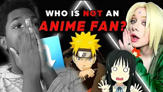 6 Anime Superfans Vs 1 Fake Fan REACTION!!!!!!!!!!