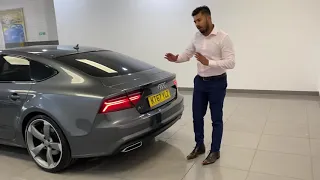 2018 67 Audi A7 3.0 TDI Black Edition Quattro