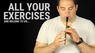 Tin Whistle Lesson - All the Exercises