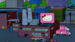 The Simpsons - Hello Kitty factory