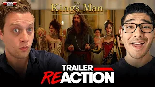 The King's Man | Official Red Band Trailer Reaction | Ralph Fiennes | Gemma Arterton