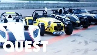 Racing The Zenos E10R, Radical SR1, Caterham 620R & Ariel Atom 3.5R | Fifth Gear