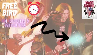 How to play Lynyrd Skynyrd - Freebird in Under 3 Minutes!!!! (Intro)