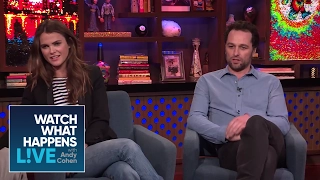 Matthew Rhys Drunkenly Asked For Keri Russell’s Number | WWHL