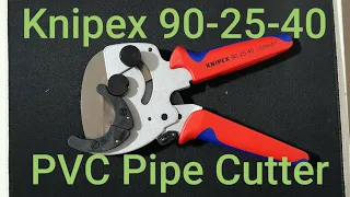 Knipex 90 25 40 PVC pipe cutter