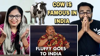 Indian Couple First Time Reacting To Fluffy Goes To India | Gabriel Iglesias