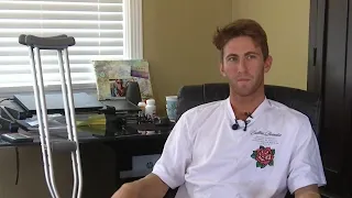 Man recovering after suffering shark bite at New Smyrna Beach