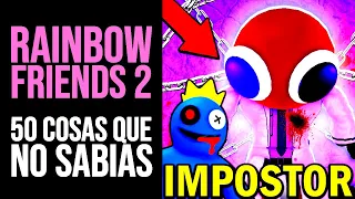 RAINBOW FRIENDS 2: 50 Cosas que NO SABÍAS | Curiosidades