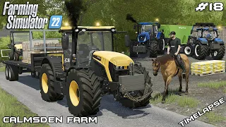 ANIMAL CARE, buying TRAILER & selling PRODUCTS | Calmsden Farm | Farming Simulator 22 | Episode 18