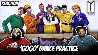 Reacting to BTS GOGO dance practice!