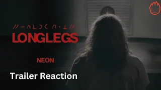 LONGLEGS | Official Trailer Reaction! | Nicholas Cage | July 12th