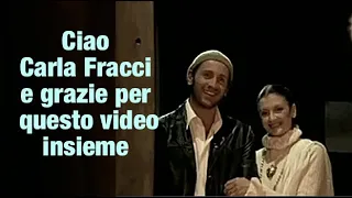 Ciao Carla Fracci.. grazie per questo video insieme.