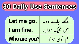 Daily Use Simple English Sentences for Speaking English in Daily Life| #vocabghar