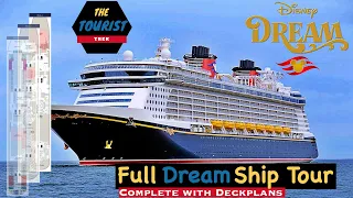 Full Disney Dream Ship Tour | With Deck Plans