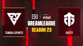 Dota2 - Tundra Esports vs Entity - Game 2 - DreamLeague Season 23 - CQ - WEU