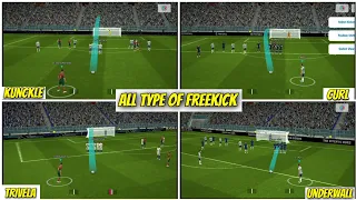 EFOOTBALL 24 ALL FREE KICKS TUTORIAL | HOW TO SCORE EVERY FREE KICKS