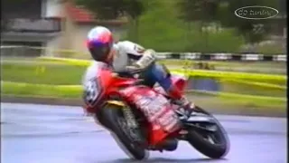 IVO PRIBUDIĆ (FALCON RACING TEAM)➡️ pad sa Honde NSR 125 SP/ Automotodrom Glavica1996 /46. MOTO 30+