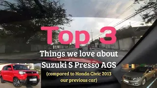 TOP 3 Best Things About Suzuki SPresso AGS