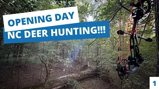 North Carolina PUBLIC LAND Opening Weekend BOWHUNTING!! (And How to Use THERMALS to Your Advantage)