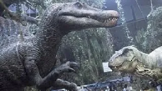 Jurassic Park 3: Spino v. Rex (Extended Fight) with Clash of Extinction