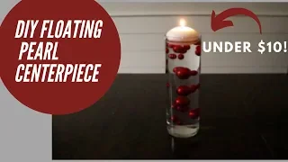 How to Make a Floating Pearl Vase I Wedding & Holiday Centerpiece DIY