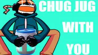 Friday night funkin' but Whitty sings  "chug jug with you" mod