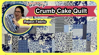 ❤️ Fabric SCRAPS Make The BEST Quilts ~ Crumb Cake Quilting