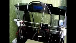 Краткий обзор на 3д принтер Prusa i3 hesine (Китай, aliexpress)