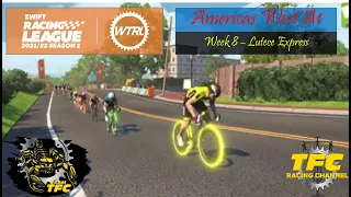 Perfection Achieved???  Americas West A1 ZRL Zwift Race - 1 Mar 22 - Lutece Express