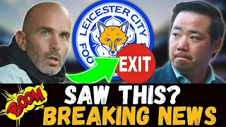 🔴 IT'S JUST COME OUT! INFORMATION REVEALED! LATEST LEICESTER CITY NEWS!