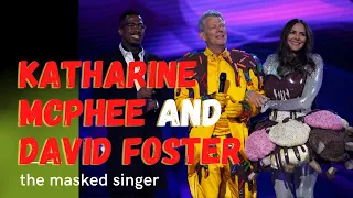 Katharine McPhee and David Foster | the masked singer