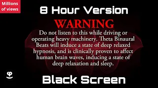 Deep Sleep | Root  Chakra | Binaural Beats | Black Screen | 432Hz