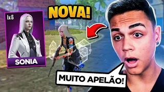 FREITAS SE IMPRESSIONOU COM NOVA PERSONAGEM SÔNIA - free fire