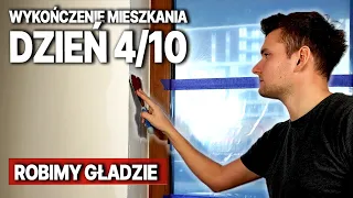 REMONT MIESZKANIA 4 DZIEŃ | GŁADZIE I UKŁADANIE PŁYTEK W MIESZKANIU | WYKOŃCZENIE MIESZKANIA W BLOKU