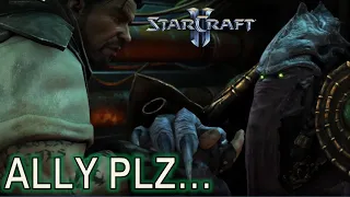 No sleep until my ally outkills me | Starcraft II: Co-Op