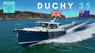 Duchy 35 - Offshore Sea Trial with fuel burn in Australia