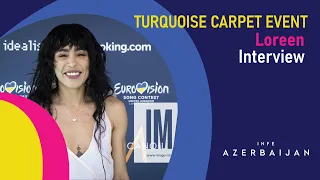 Loreen - Turquoise Carpet Opening Ceremony | Interview