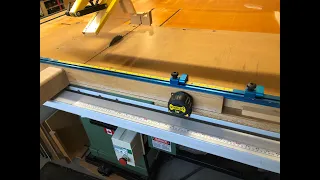 My Main Table Saw Crosscut Sled- A Close Look At The Features!