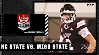 NC State Wolfpack at Mississippi State Bulldogs | Full Game Highlights