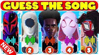 Guess The Spider Man Across The Spider Characters By Their Song | Spider Man Quiz Edition🕷🕸