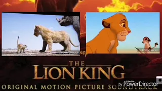 Hakuna matata Disney the lion king live action vs cartoon