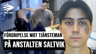 FILM: FÖRGRIPELSE MOT TJÄNSTEMAN PÅ ANSTALTEN SALTVIK