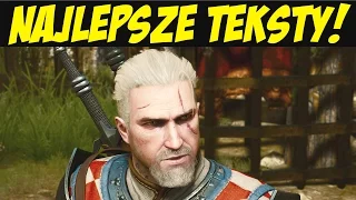 Wiedźmin 3 Najlepsze Teksty z DLC Krew i Wino